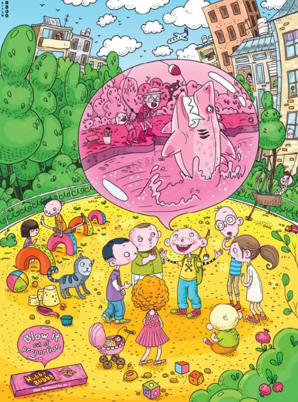 Wrigley's Hubba Bubba Ad Campaign