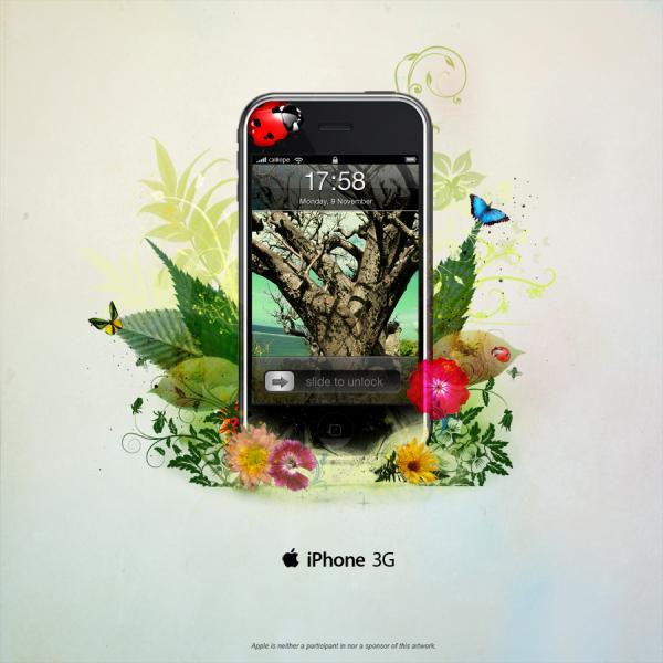18 Creative iPhone Advertisements