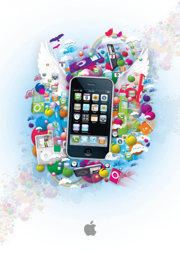 18 Creative iPhone Advertisements