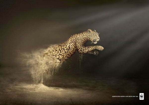 Strong And effective advertising By WWF