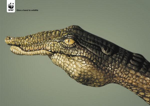Strong And effective advertising By WWF