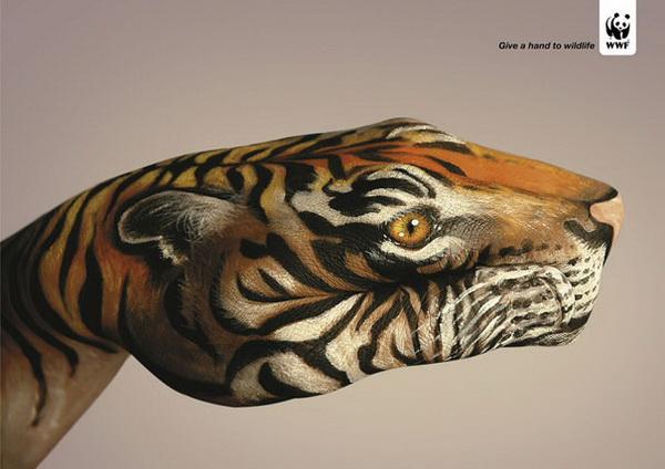 Strong And effective advertising By WWF