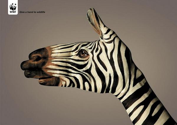 Strong And effective advertising By WWF
