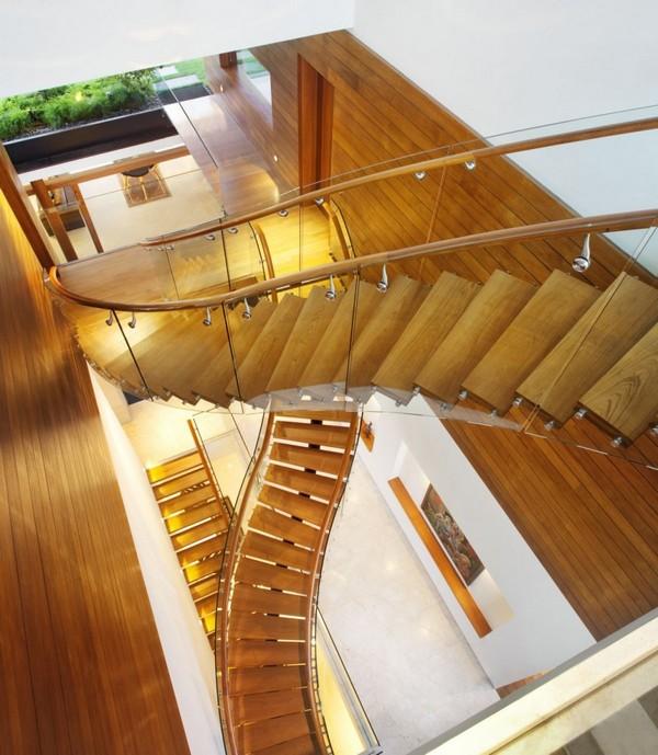 Inspiring Home with One Garden per Level