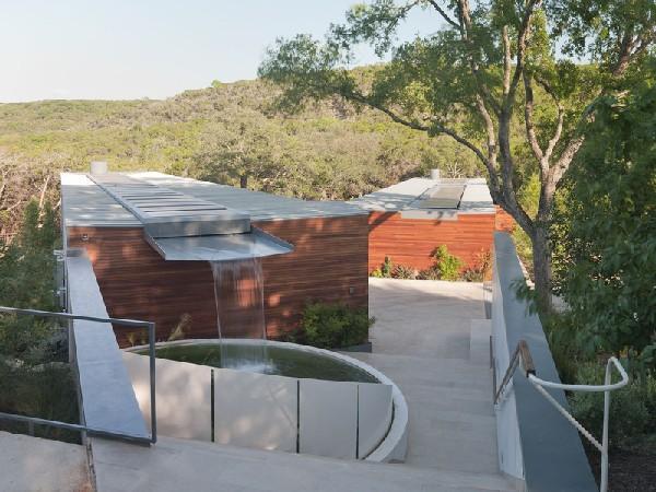 Cascading Creek House by Bercy Chen Studio