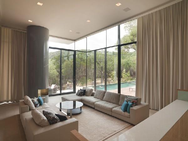 Cascading Creek House by Bercy Chen Studio