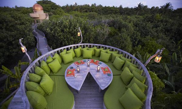 Vibrant Soneva Fushi Resort in Maldives