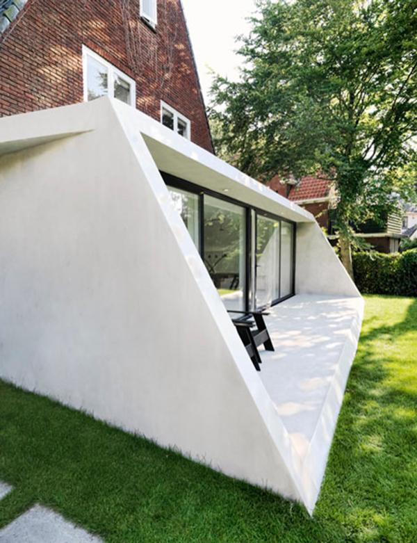 Triangular Brick House