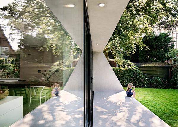 Triangular Brick House