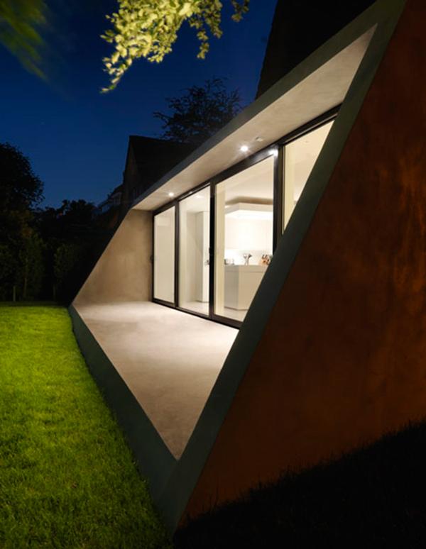 Triangular Brick House