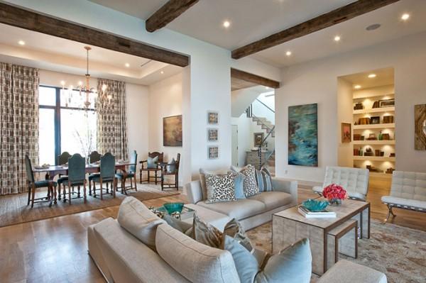 Cozy Luxury Home by Cornerstone Architects