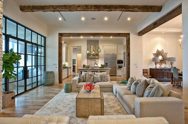 Cozy Luxury Home by Cornerstone Architects