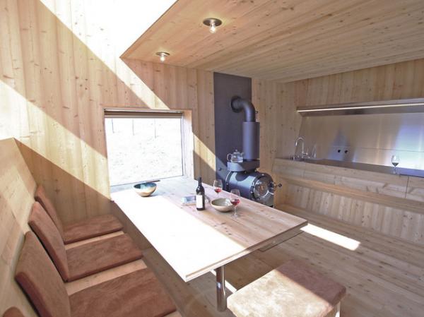 Tiny Wooden House On Stilts