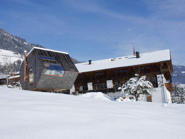 Tiny Wooden House On Stilts