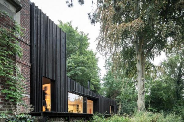 Black Wood House