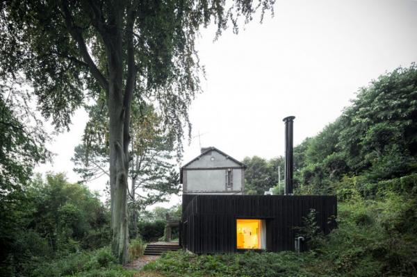 Black Wood House