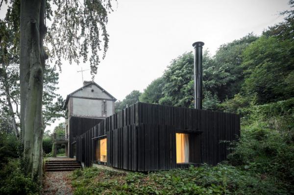 Black Wood House