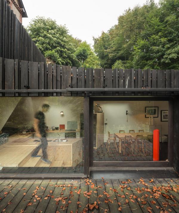 Black Wood House