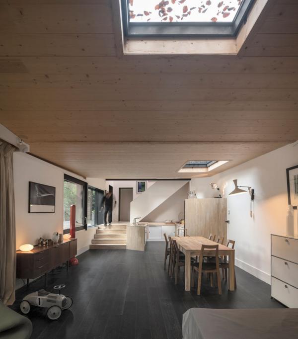 Black Wood House