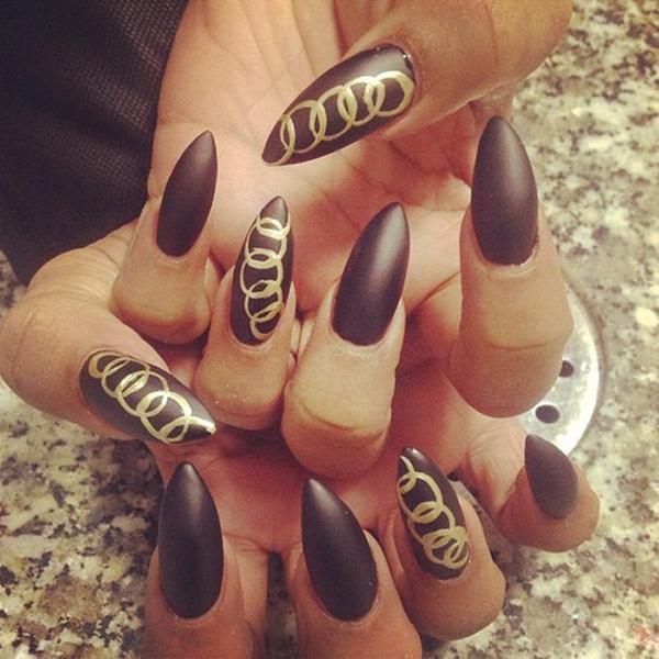 45+ Fearless Stiletto Nails