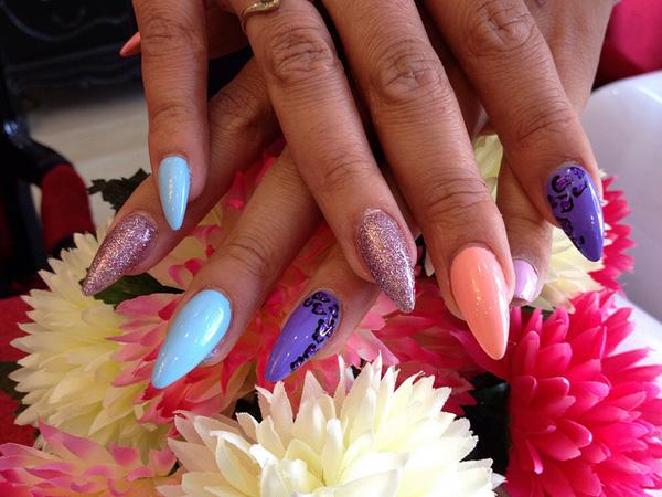 45+ Fearless Stiletto Nails