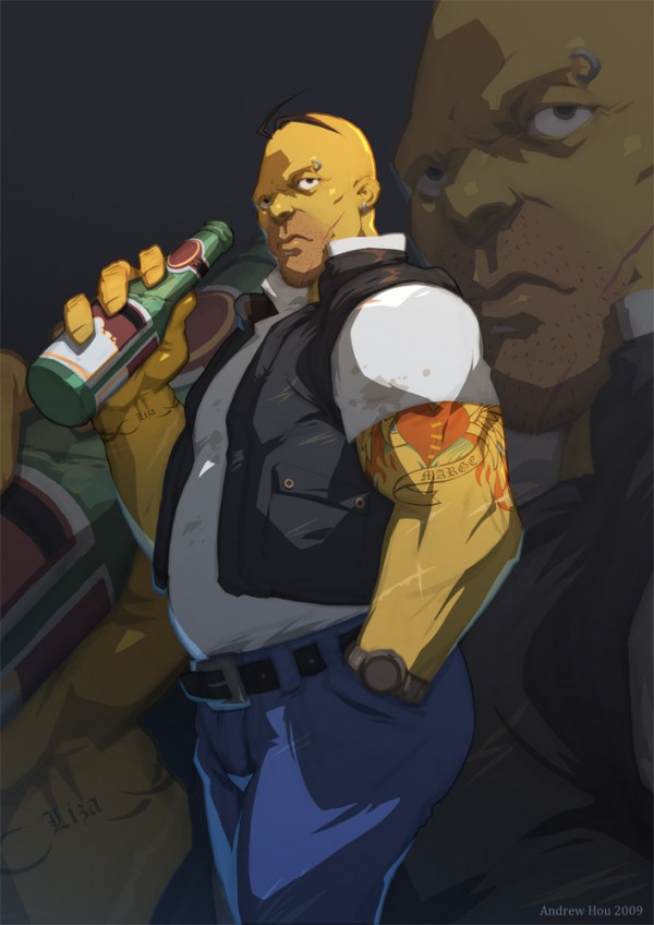 Artwork by Andrew Hou