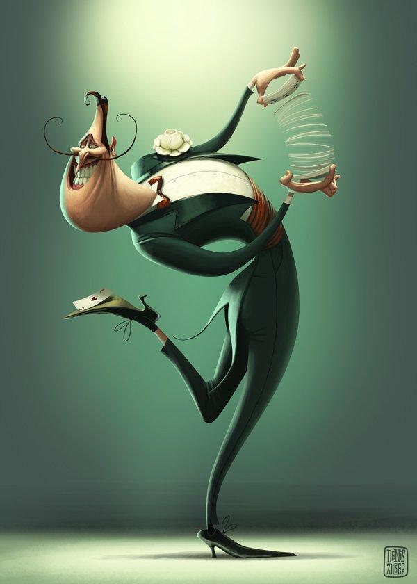 Humorous Artworks by Denis Zilber
