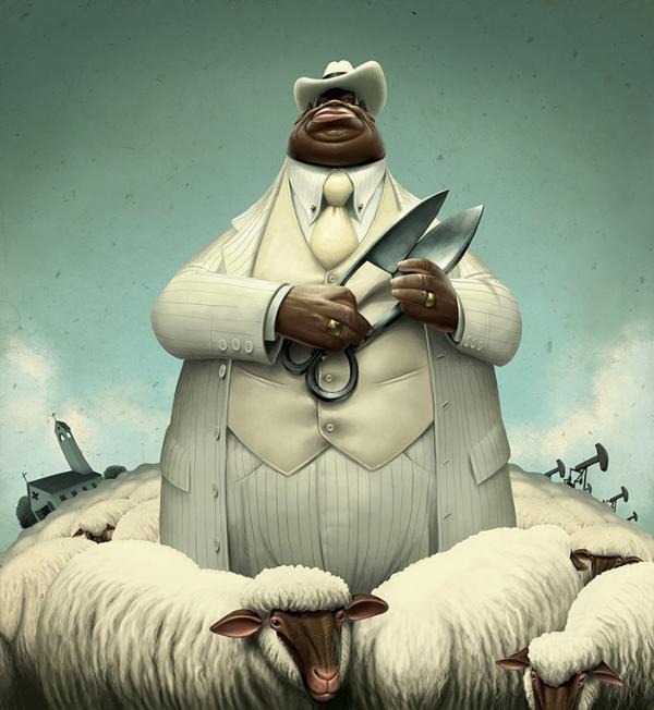 Humorous Artworks by Denis Zilber