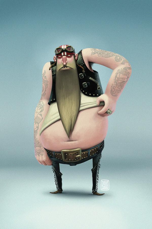 Humorous Artworks by Denis Zilber