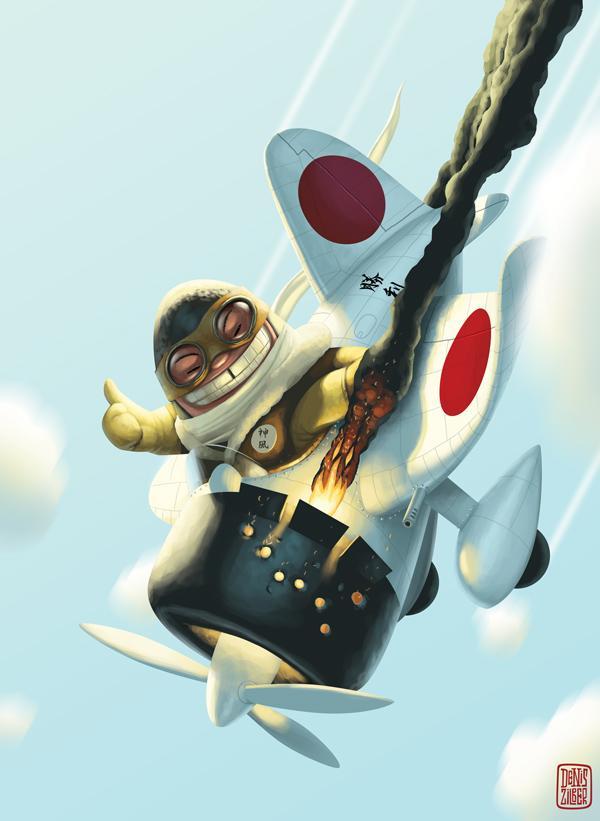 Humorous Artworks by Denis Zilber