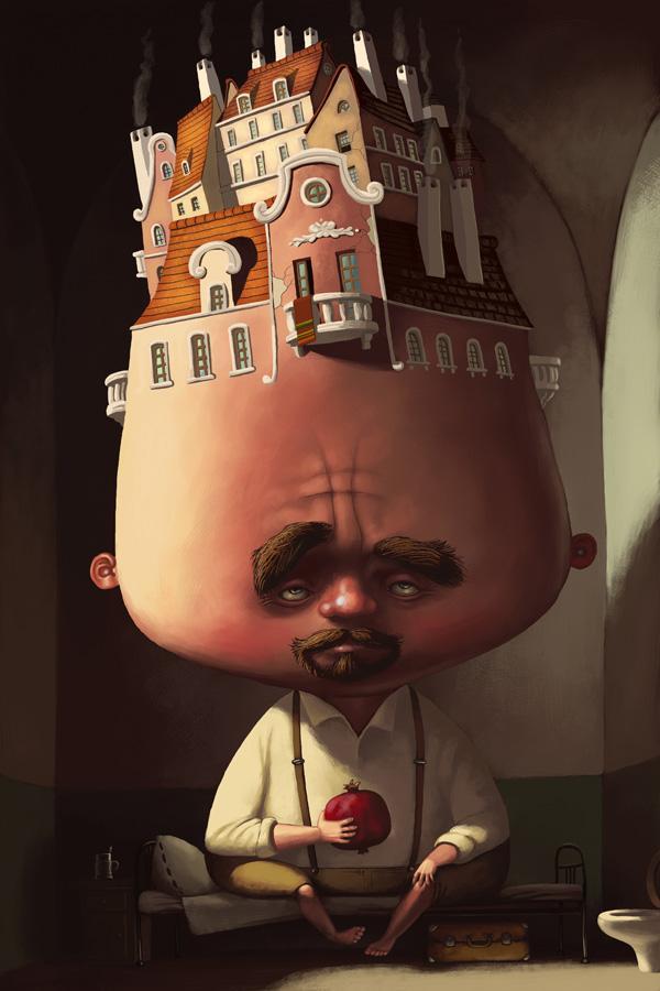 Humorous Artworks by Denis Zilber