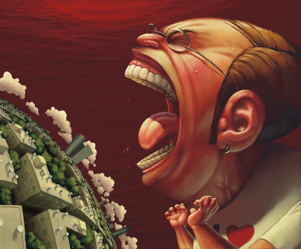 Humorous Artworks by Denis Zilber