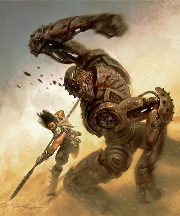 Concept Art by Daryl Mandryk