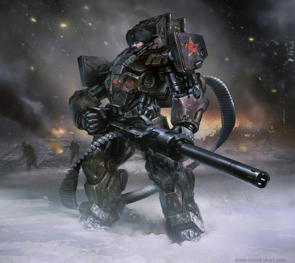 Concept Art by Daryl Mandryk