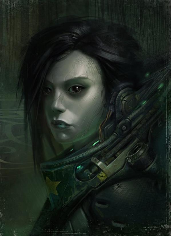 Concept Art by Daryl Mandryk