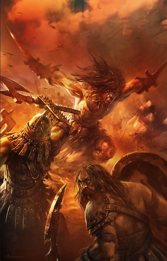 Concept Art by Daryl Mandryk