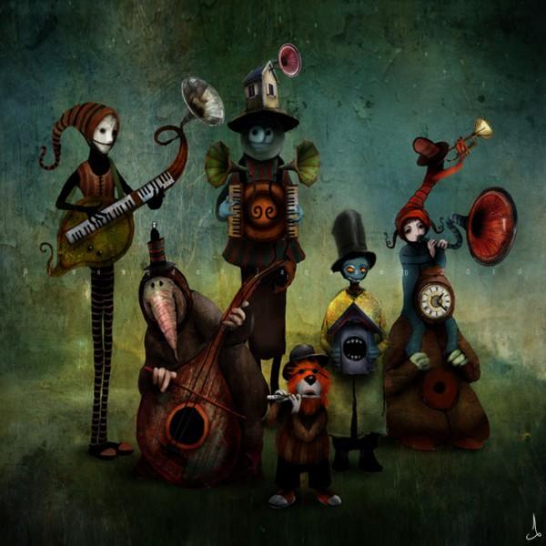 Mystical Illustations by Alexander Jansson
