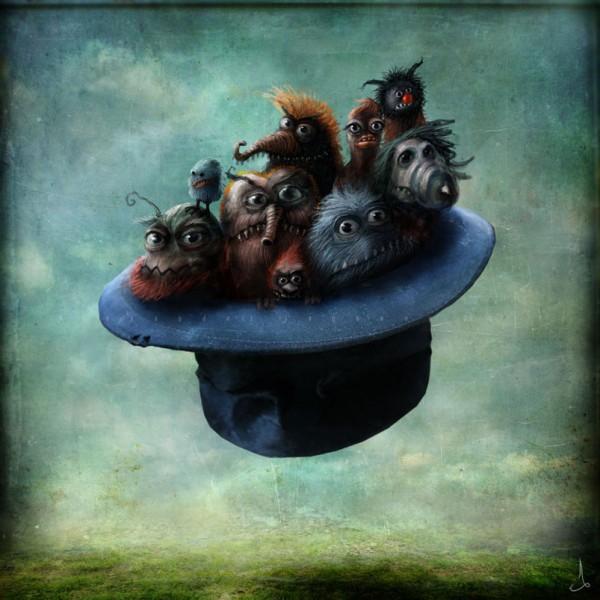 Mystical Illustations by Alexander Jansson