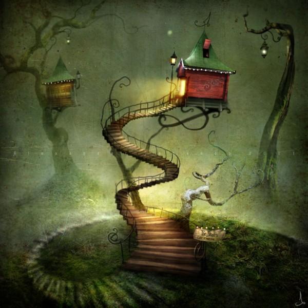Mystical Illustations by Alexander Jansson