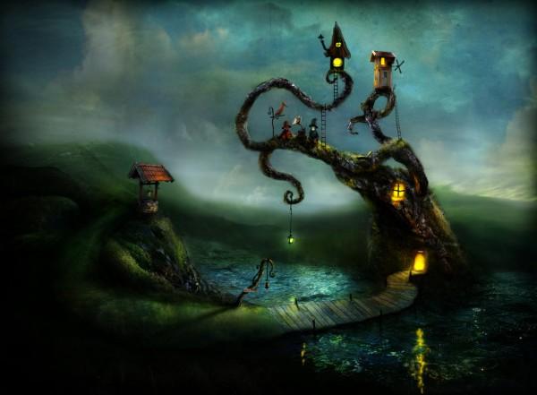 Mystical Illustations by Alexander Jansson