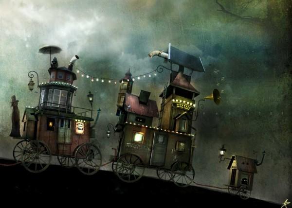 Mystical Illustations by Alexander Jansson