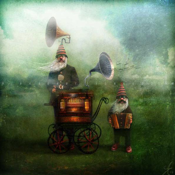 Mystical Illustations by Alexander Jansson
