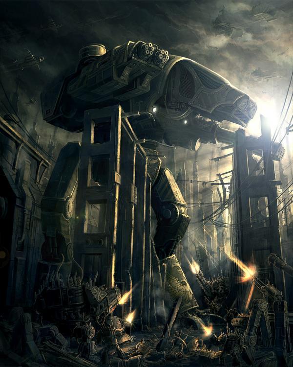 War themed Concept Art by Rado Javor