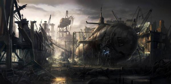War themed Concept Art by Rado Javor