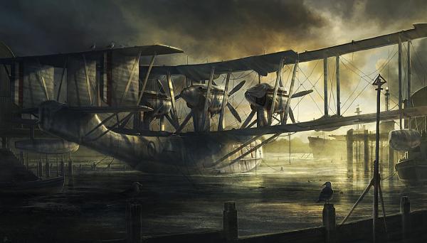 War themed Concept Art by Rado Javor