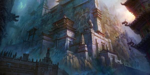 Landscape Concept Art by Ming Fan