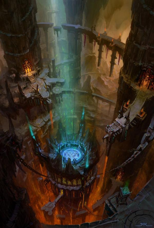 Landscape Concept Art by Ming Fan