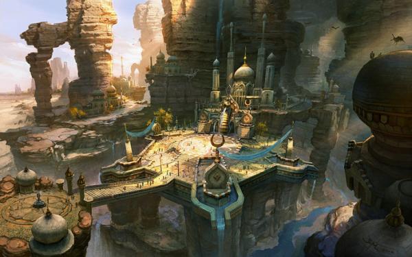 Landscape Concept Art by Ming Fan