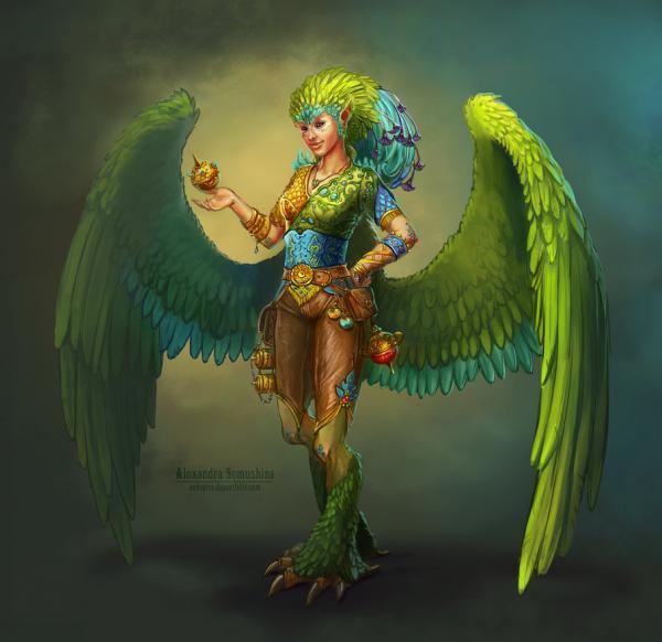Concept Art by Alexandra Semushina