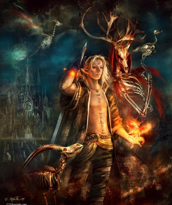 Dark Fantasy Art by Kirsi Salonen